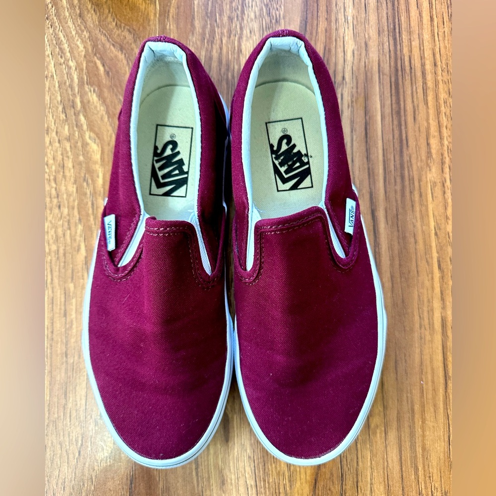 Vans Slip-On Shoes - Red